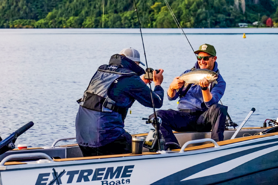 Jigging for Trout The Fishing site